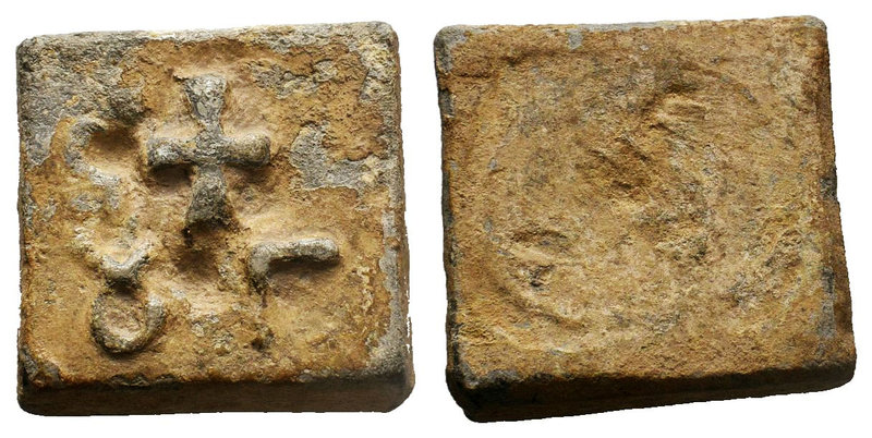 BYZANTINE EMPIRE. Weight. Lead. 

Condition: Very Fine

Weight: 85gr
Diameter: 3...