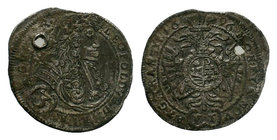 Bohemia. Leopold I 'The Hogmouth'. 1657-1705. AR

Condition: Very Fine

Weight: 1.68gr
Diameter: 20.77gr

From a Private UK, Collection.