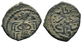 SELJUQ of RUM, Kayka'us II, 2nd reign, 1257-1261, AE Fals , No Mint & No Date, enthroned emperor.Album-1231.

Condition: Very Fine

Weight: 3.42gr
Dia...