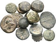 Lot of 15 Mixed Greek Coins