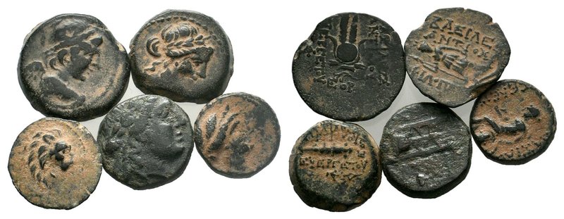 Lot of 5 Mixed Greek Coins