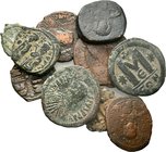 Lot of 10 mixed Byzantine Coins