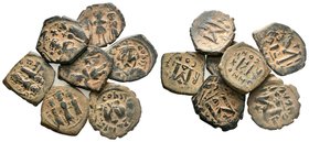 Lot of 7 Byzantine cut coins