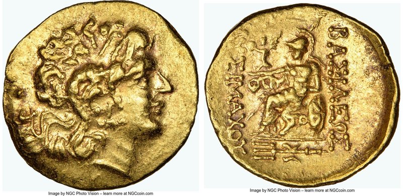 PONTIC KINGDOM. Mithradates VI (120-63 BC). AV stater (21mm, 8.33 gm, 1h). NGC C...