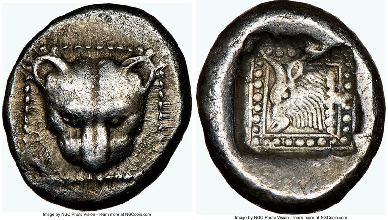IONIAN ISLANDS. Samos. Ca. late 6th century BC. AR drachm (14mm, 2.98 gm, 12h). ...