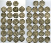 ANCIENT LOTS. Oriental. Sasanian Kingdom. Lot of twenty-six (26) AR drachms. About VF-Choice VF. Includes: Various rulers, dates and mints. Twenty-six...