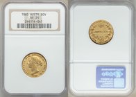 Victoria gold Sovereign 1865-SYDNEY VF25 NGC, Sydney mint, KM4. AGW 0.2353 oz. 

HID09801242017