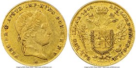 Ferdinand I gold Ducat 1848-A XF40 NGC, Vienna mint, KM2262.

HID09801242017
