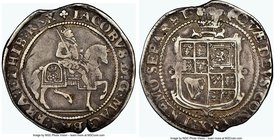 James I 1/2 Crown ND (1624) VF25 NGC, Tower mint, Trefoil mm, Third Coinage, S-2667. 14.70gm. An alluring piece with strikingly nice details for the g...