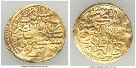 Ottoman Empire. Suleyman I (AH 926-974 / AD 1520-1566) gold Sultani AH 926 (AD 1520/1) VF, Siroz mint (in Greece), A-1317. 19.4mm. 3.49gm. 

HID098012...
