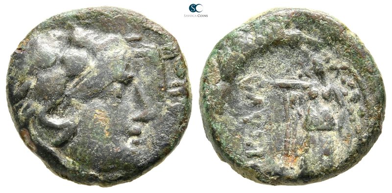 Thrace. Lysimacheia 245-225 BC. 
Bronze Æ

17 mm., 3,41 g.



very fine