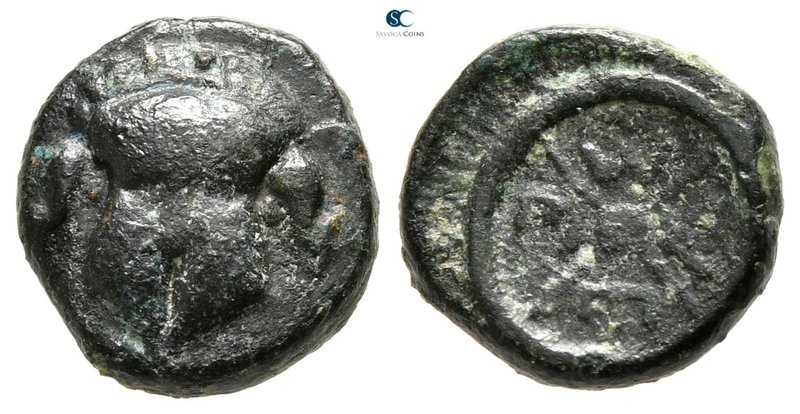 Thrace. Mesembria 375-175 BC. 
Bronze Æ

12 mm., 2,00 g.



nearly very f...