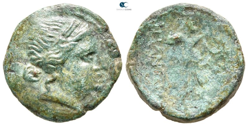 Thrace. Mesembria 175-100 BC. 
Bronze Æ

21 mm., 6,87 g.



nearly very f...