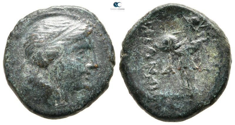 Thrace. Mesembria 175-100 BC. 
Bronze Æ

20 mm., 5,95 g.



nearly very f...