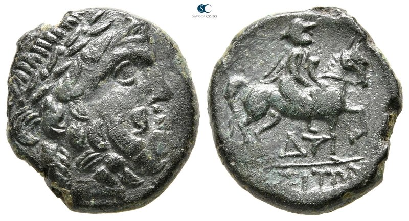 Thrace. Odessos 300-200 BC. 
Bronze Æ

20 mm., 6,56 g.



very fine