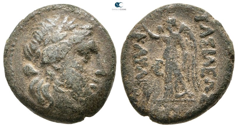 Kings of Thrace. Kabyle. Kavaros 225-218 BC. 
Bronze Æ

19 mm., 5,25 g.


...