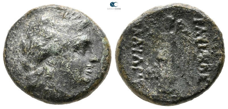 Kings of Thrace. Kabyle. Kavaros 225-218 BC. 
Bronze Æ

19 mm., 6,72 g.


...