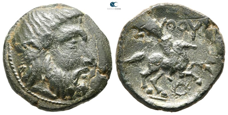Kings of Thrace. Seuthopolis. Seuthes III 323-316 BC. 
Bronze Æ

21 mm., 5,94...