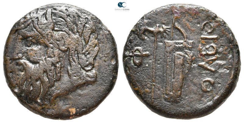Scythia. Olbia 300-260 BC. 
Bronze Æ

25 mm., 11,28 g.



very fine