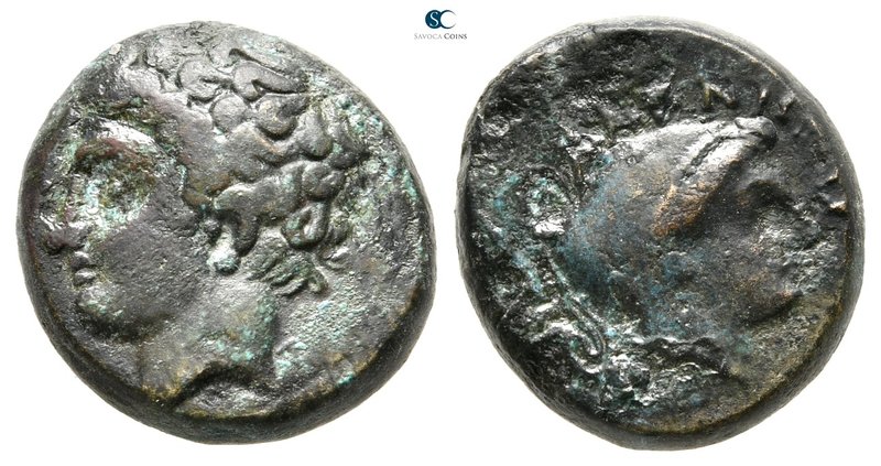 Thessaly. Phalanna 400-344 BC. 
Bronze Æ

15 mm., 6,72 g.



very fine