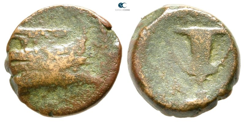 Corcyra. Corcyra 400-300 BC. 
Bronze Æ

14 mm., 2,77 g.



nearly very fi...