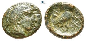 Akarnania. Medeon 350-300 BC. Chalkous Æ