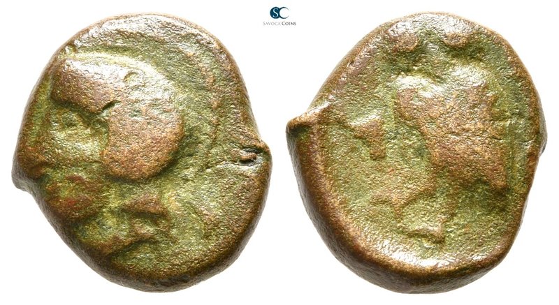 Akarnania. Thyrrheion circa 300 BC. 
Bronze Æ

14 mm., 4,03 g.



nearly ...