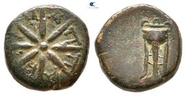 Cimmerian Bosporos. Pantikapaion 109-105 BC. Bronze Æ
