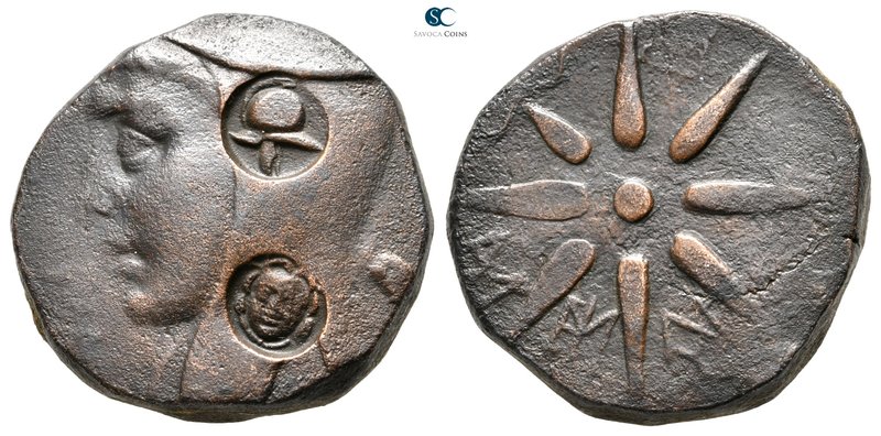 Pontos. Amisos. Time of Mithradates VI Eupator 130-100 BC. 
Bronze Æ

25 mm.,...