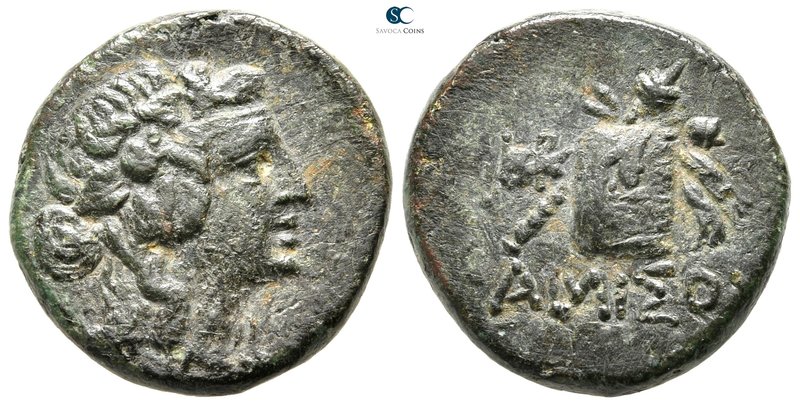 Pontos. Amisos. Time of Mithradates VI Eupator 85-65 BC. 
Bronze Æ

23 mm., 8...