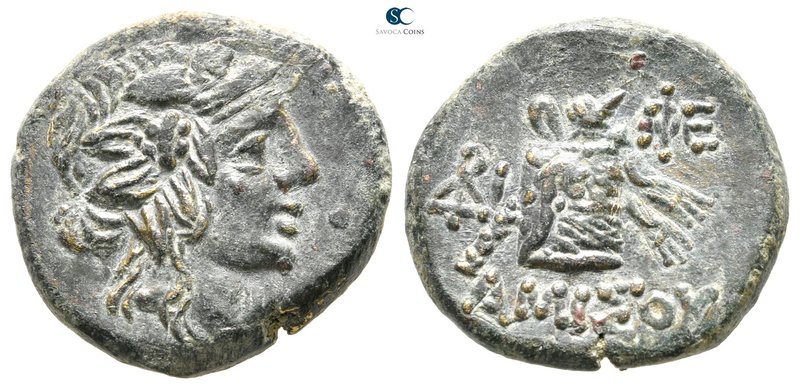 Pontos. Amisos. Time of Mithradates VI Eupator 85-65 BC. 
Bronze Æ

21 mm., 8...