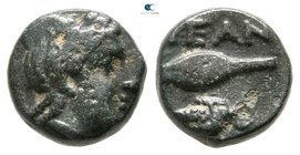 Troas. Neandria 350 BC. Bronze Æ