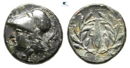 Aiolis. Elaia 340-300 BC. Bronze Æ