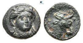 Aiolis. Larisa Phrikonis 400-300 BC. Bronze Æ