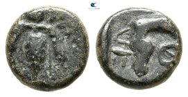 Ionia. Ephesos 405-390 BC. Bronze Æ