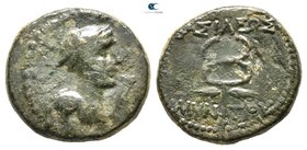 Kings of Galatia. Uncertain mint. Amyntas 36-25 BC. Bronze Æ