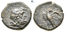 Kings of Galatia. Uncertain mint. Deiotaros 62-40 BC. Bronze Æ