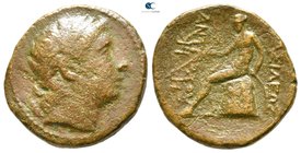Seleukid Kingdom. Antioch. Antiochos III Megas 223-187 BC. Bronze Æ
