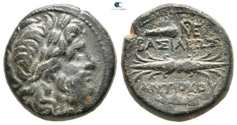 Seleukid Kingdom. Antioch on the Orontes. Antiochos I Soter 281-261 BC. 
Bronze...