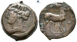 Zeugitania. Carthage 241-221 BC. Bronze Æ