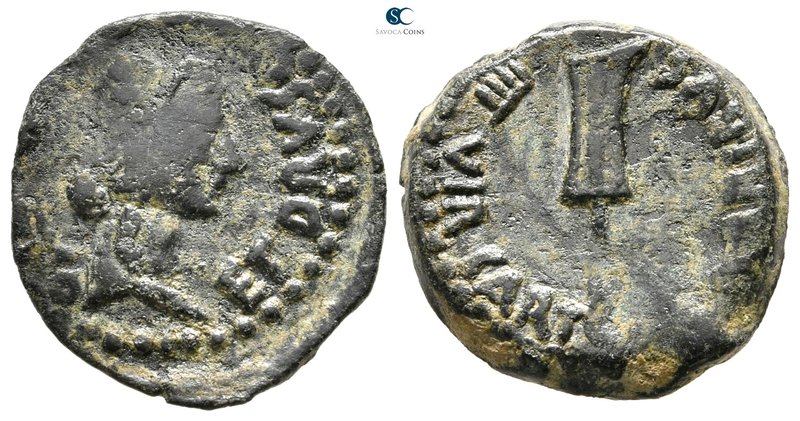 Hispania. Carteia. Tiberius AD 14-37. Struck for Germanicus and Drusus, Caesars ...