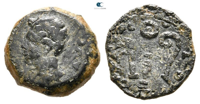 Hispania. Colonia Patricia. Augustus 27 BC-AD 14. 
Bronze Æ

13 mm., 1,85 g....