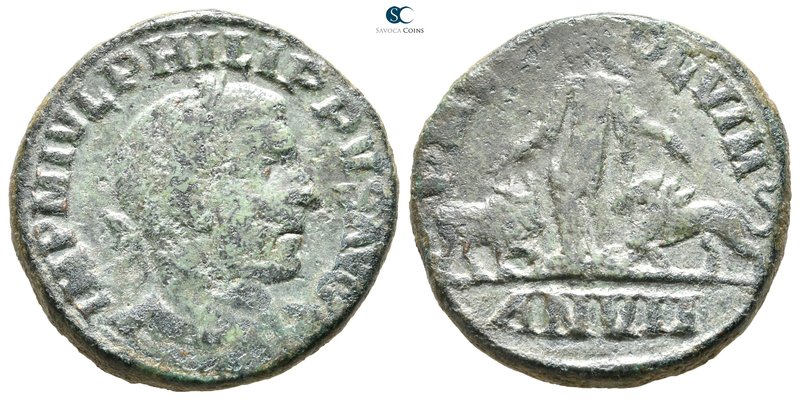 Moesia Superior. Viminacium. Philip I Arab AD 244-249. 
Bronze Æ

29 mm., 17,...