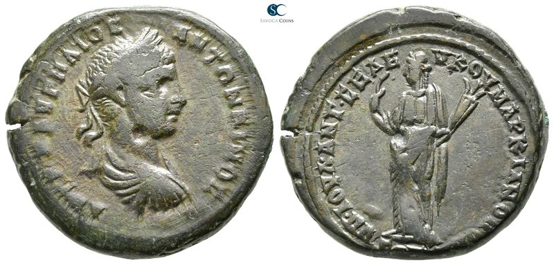 Moesia Inferior. Marcianopolis. Elagabalus AD 218-222. 
Bronze Æ

27 mm., 12,...