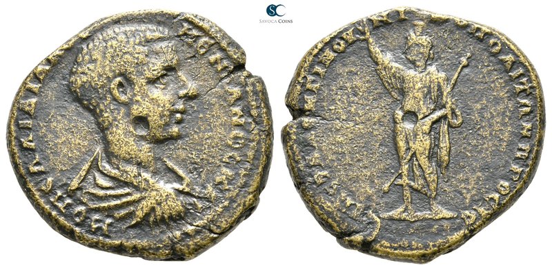 Moesia Inferior. Nikopolis ad Istrum. Diadumenianus AD 218-218. 
Bronze Æ

27...