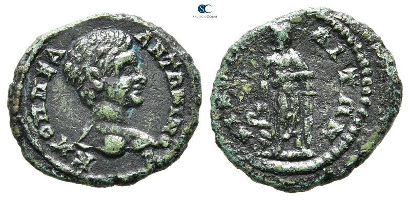 Moesia Inferior. Nikopolis ad Istrum. Elagabalus AD 218-222. 
Bronze Æ

16 mm...