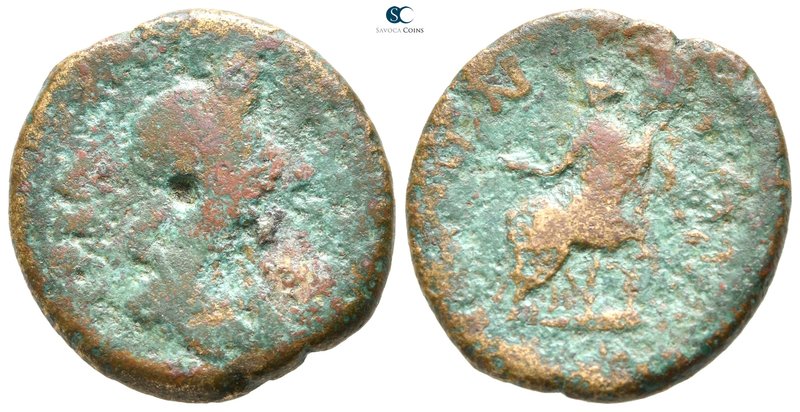 Macedon. Amphipolis. Plotina AD 105-123. 
Bronze Æ

24 mm., 9,36 g.



fi...