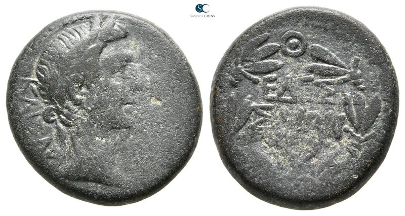 Macedon. Edessa. Augustus 27 BC-AD 14. 
Bronze Æ

20 mm., 8,14 g.



near...