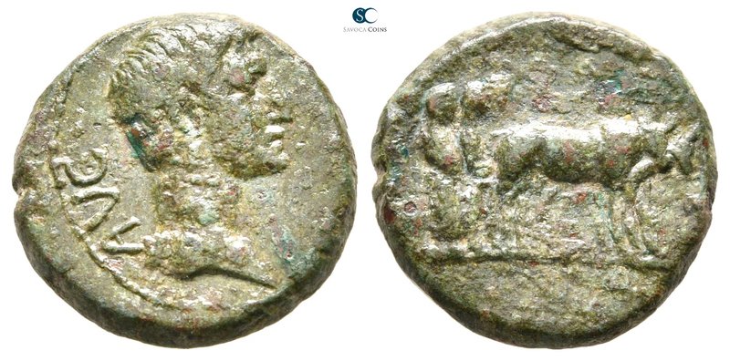 Macedon. Philippi. Augustus 27 BC-AD 14. 
Bronze Æ

17 mm., 4,57 g.



ve...