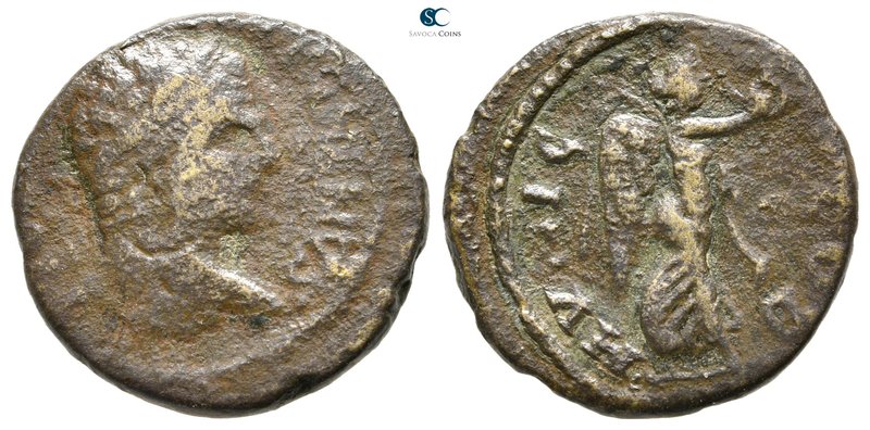 Macedon. Stobi. Caracalla AD 198-217. 
Bronze Æ

21 mm., 5,94 g.



fine